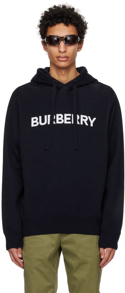 burberry navy hoodie|Burberry hoodie for men.